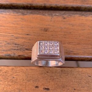 925 Silver Ring with Cubic Zirconia